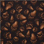 Brown Paw Prints Bear Wolf Foot Wildlife