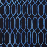 Batik Tie Dye Inky Island Lattice