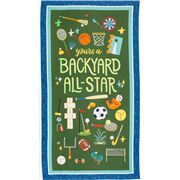 Backyard All Stars Sports Equipment Panel