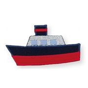 Patch thermocollant avec un bateau, 1 pi&egrave;ce
