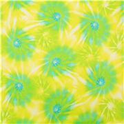 Batik Tie Dye round Swirl Circles