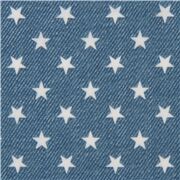 Denim Look with White Stars