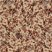 tessuto mimetico digitale kaki motivo militare cotone
