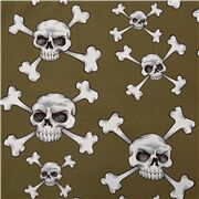 Teschio E Ossa Incrociate Pirata Halloween