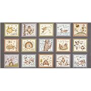 Natures Choir Farm Animal Square Panels