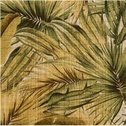 Textured Inky Painted Large Palm Leaves