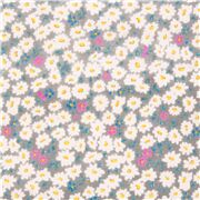 Watercolour Ditsy Print Small White Flowers
