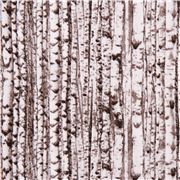 Tela naturaleza gris blanco abedul &aacute;rbol Retazo