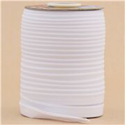 Bias Tape Double Fold 12mm/0.5'' - White
