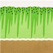 tessuto resistente all'acqua nylon oxford kiwi verde semi frutta
