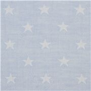 Light Blue Stars Yard Dyed