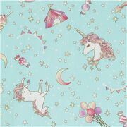 Circus Unicorns Balloons Stars Glitter