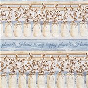 Home Is My Happy Place Jars Wood Panel