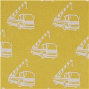 Mustard Yellow Construction Vehicle
