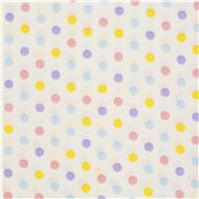 Carini Pois Pastello Bianco Sporco