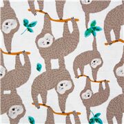 Monkeys Bizness Brown Sloths Hanging Sleepy