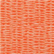 Orange Basket Weave Pattern