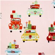 Home for the Holidays Car Presents Festive Retro