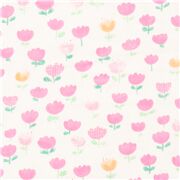 Niedliche Retro-Aquarellbl&uuml;ten