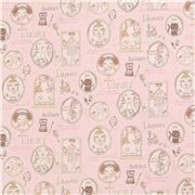 Illustrated Girls Cosmetics Mirrors and Frames