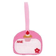 Trasferibile Termoadesivo Etichetta Nome Fiore Cupcake 1 Pezzo