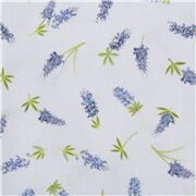 tessuto viola fiori di lavanda Rovert Kaufman di cotone