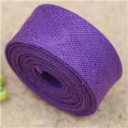 Biais Pli Simple Polyester 1,2 Cm/0,5'' Violet Fonc&eacute;