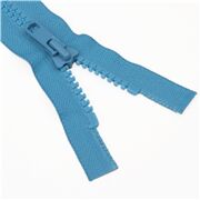 Fermeture &eacute;clair YKK 39 cm bleu ciel, grosse en plastique, s&eacute;parable