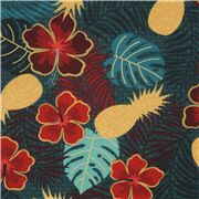 Fiori Di Ibisco Dorati Metallizzati Hawaiani