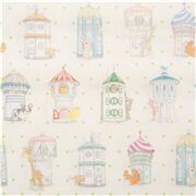 Whimsical Cute Animals in Towers