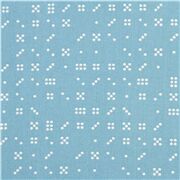 Domino-Punkte Auf Blau