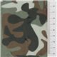 Tissu minky extra-large motif camouflage vert 2