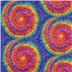 Regenbogen Kreise extra breit Minky 0