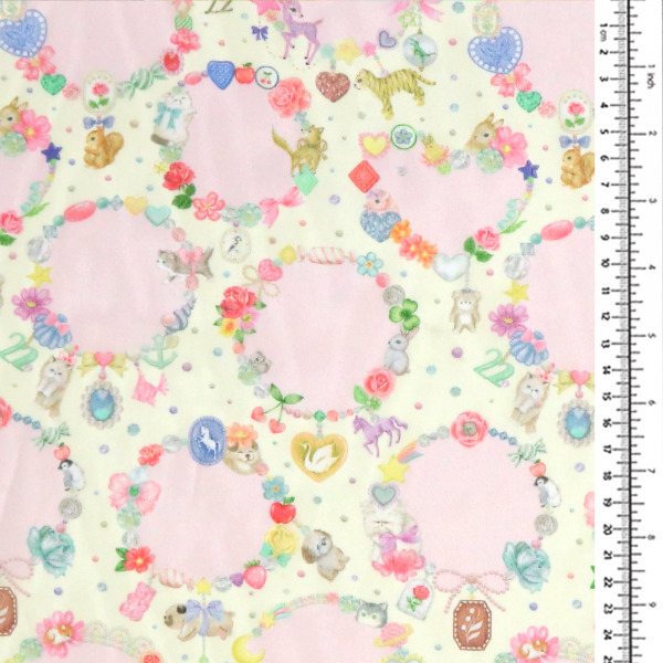 22. Jubil�um Charm-Armband Kreisrahmen Chiffon 1