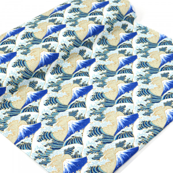 Great Wave Metallic Mt Fuji 3
